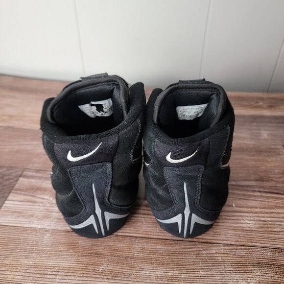 Nike Speed Sweep VI Wrestling Shoes Sneakers 313612-011 Black White Mens Size 13 - Picture 4 of 16